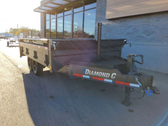New 2024 Diamond C Trailers DOD Dump Trailer