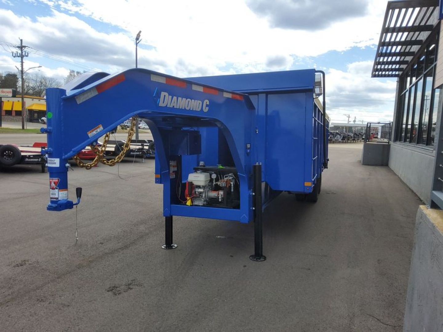 New 2025 Diamond C Trailers WDT Dump Trailer