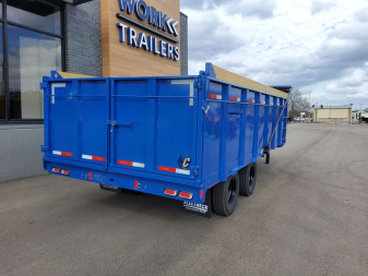 New 2025 Diamond C Trailers WDT Dump Trailer