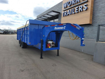 New 2025 Diamond C Trailers WDT Dump Trailer