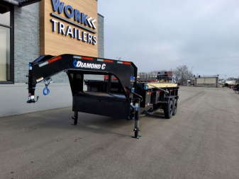 New 2025 Diamond C Trailers LPT Dump Trailer