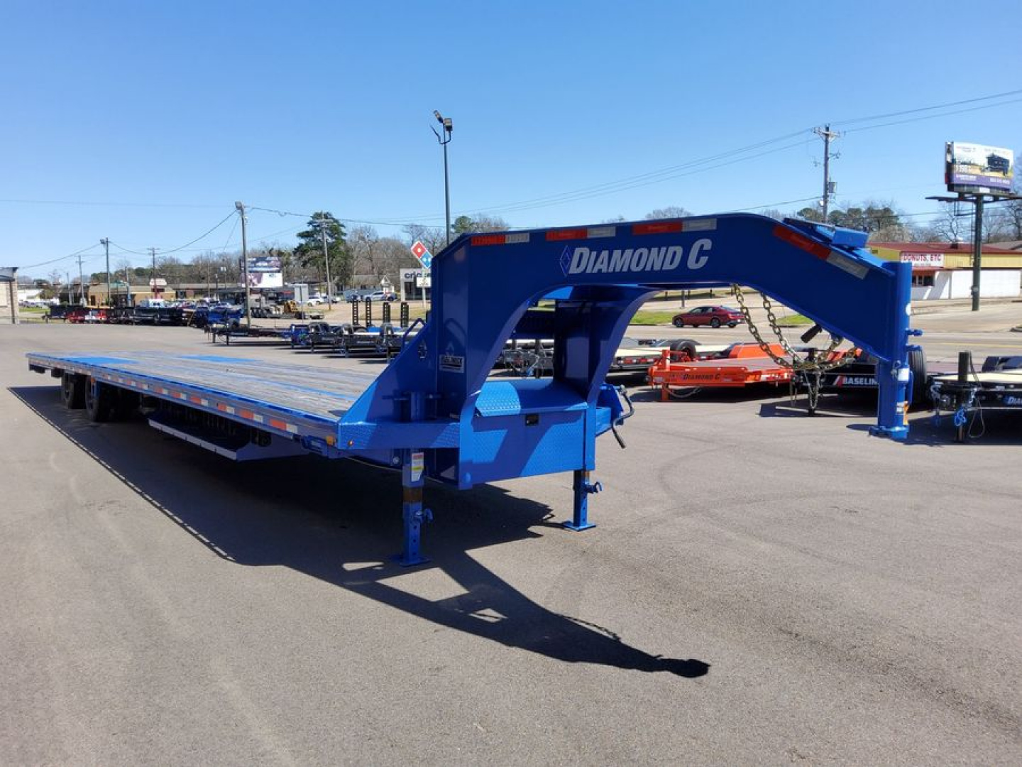 Used 2024 Diamond C Trailers FMAX212 Equipment Trailer
