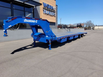 Used 2024 Diamond C Trailers FMAX212 Equipment Trailer