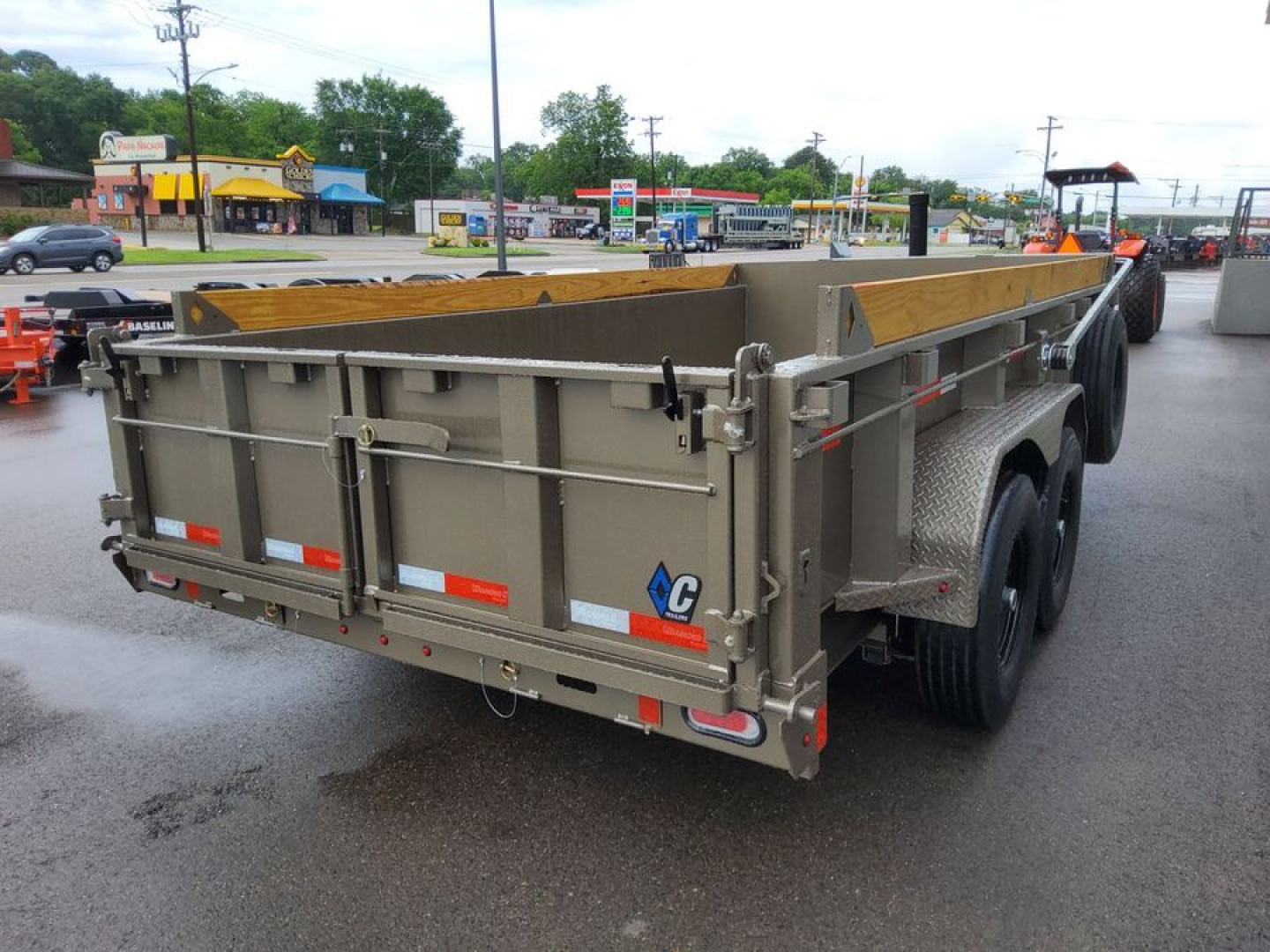 New 2025 Diamond C Trailers LPT Dump Trailer