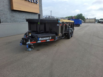 New 2025 Diamond C Trailers LPT Dump Trailer
