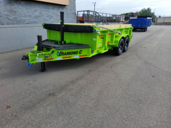 New 2025 Diamond C Trailers LPT Dump Trailer