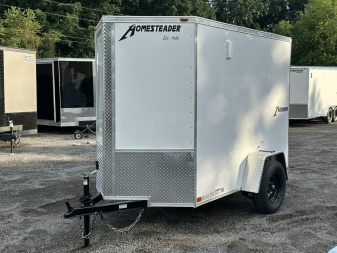 New 2026 HOMESTEADER TRAILER Intrepid 5' x 8' x 6' Cargo / Enclosed Trailer