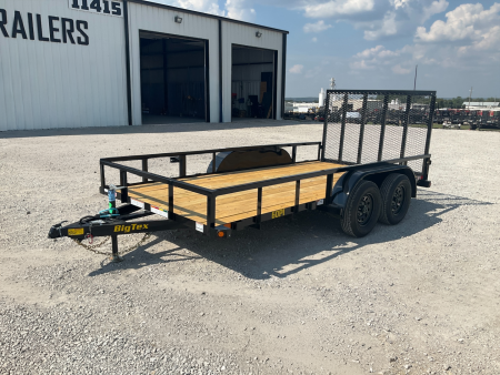 2026 Big Tex 77"x14' BP Tandem Axle Utility Trailer – 60PI