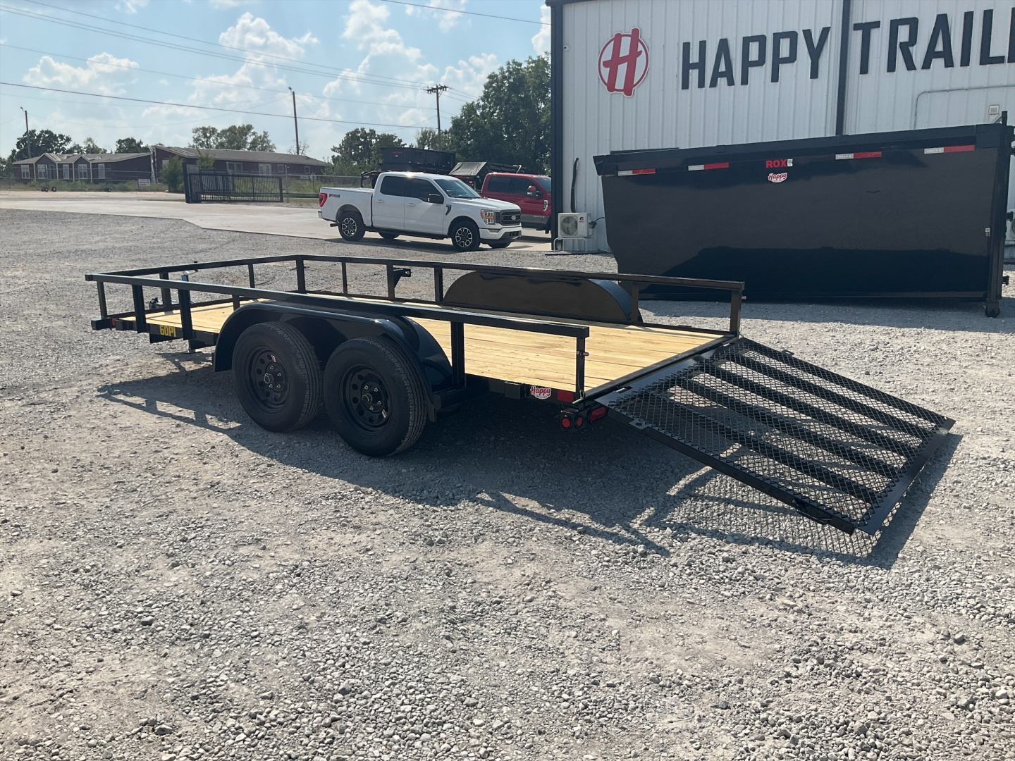 New 2026 Big Tex 77"x14' BP Tandem Axle Utility Trailer – 60PI