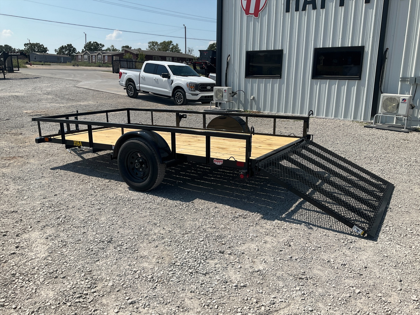 New 2026 Big Tex 77"x12' BP Single Axle Utility Trailer – 35SA