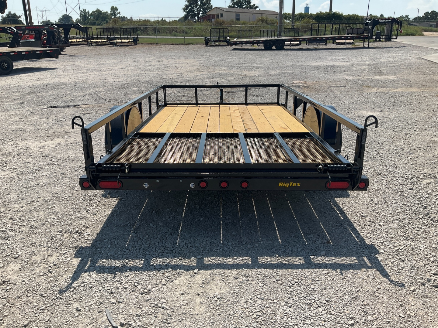 New 2026 Big Tex 77"x12' BP Single Axle Utility Trailer – 35SA