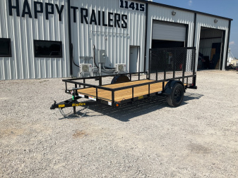 New 2026 Big Tex 77"x12' BP Single Axle Utility Trailer – 35SA