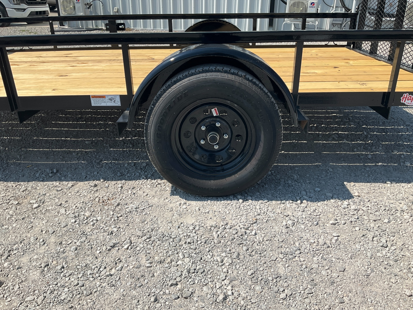 New 2026 Big Tex 77"x12' BP Single Axle Utility Trailer – 35SA