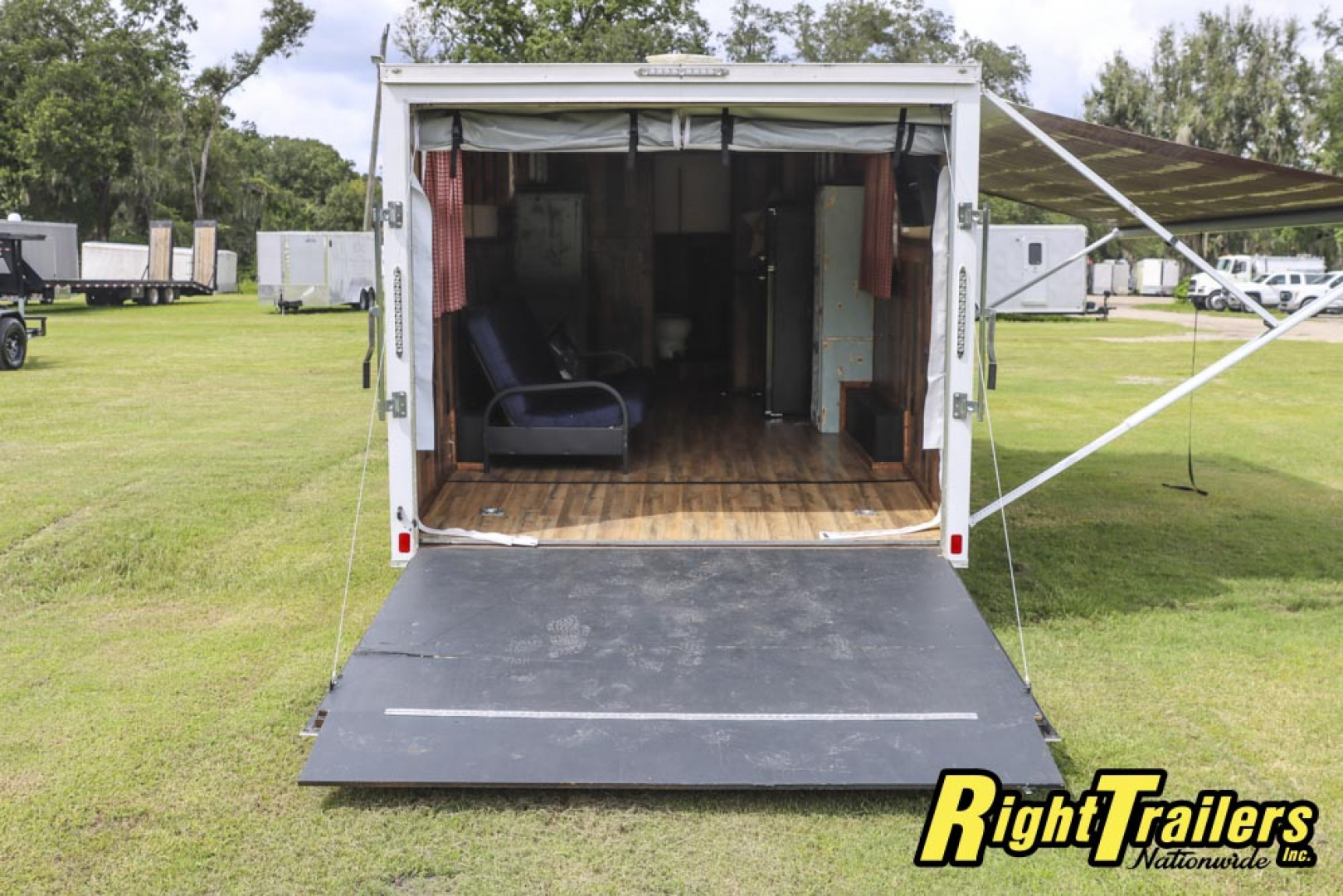 Used 2022 Peach Cargo 8.5X20 CARGO TRAILER