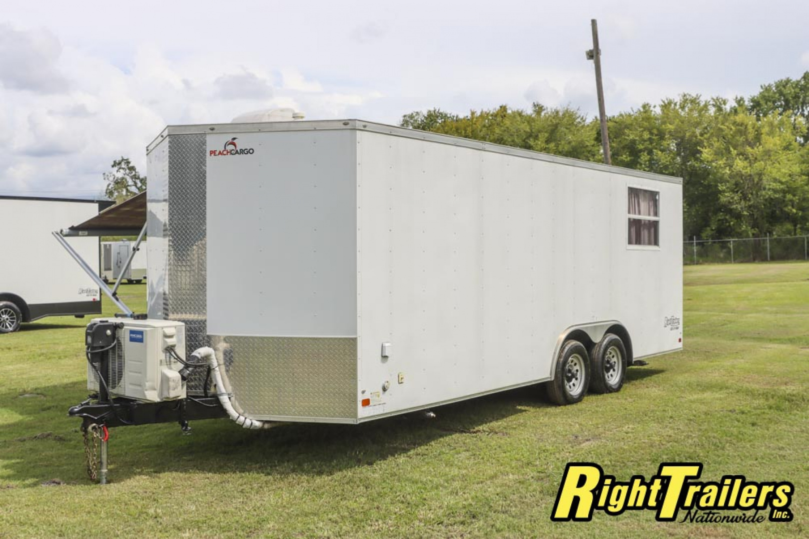 Used 2022 Peach Cargo 8.5X20 CARGO TRAILER
