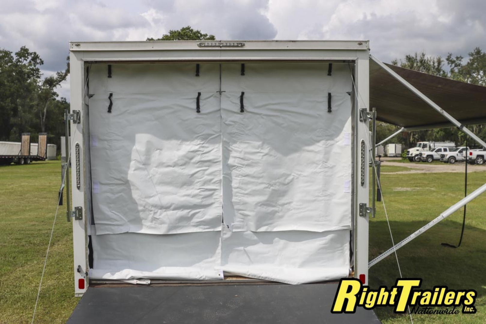 Used 2022 Peach Cargo 8.5X20 CARGO TRAILER