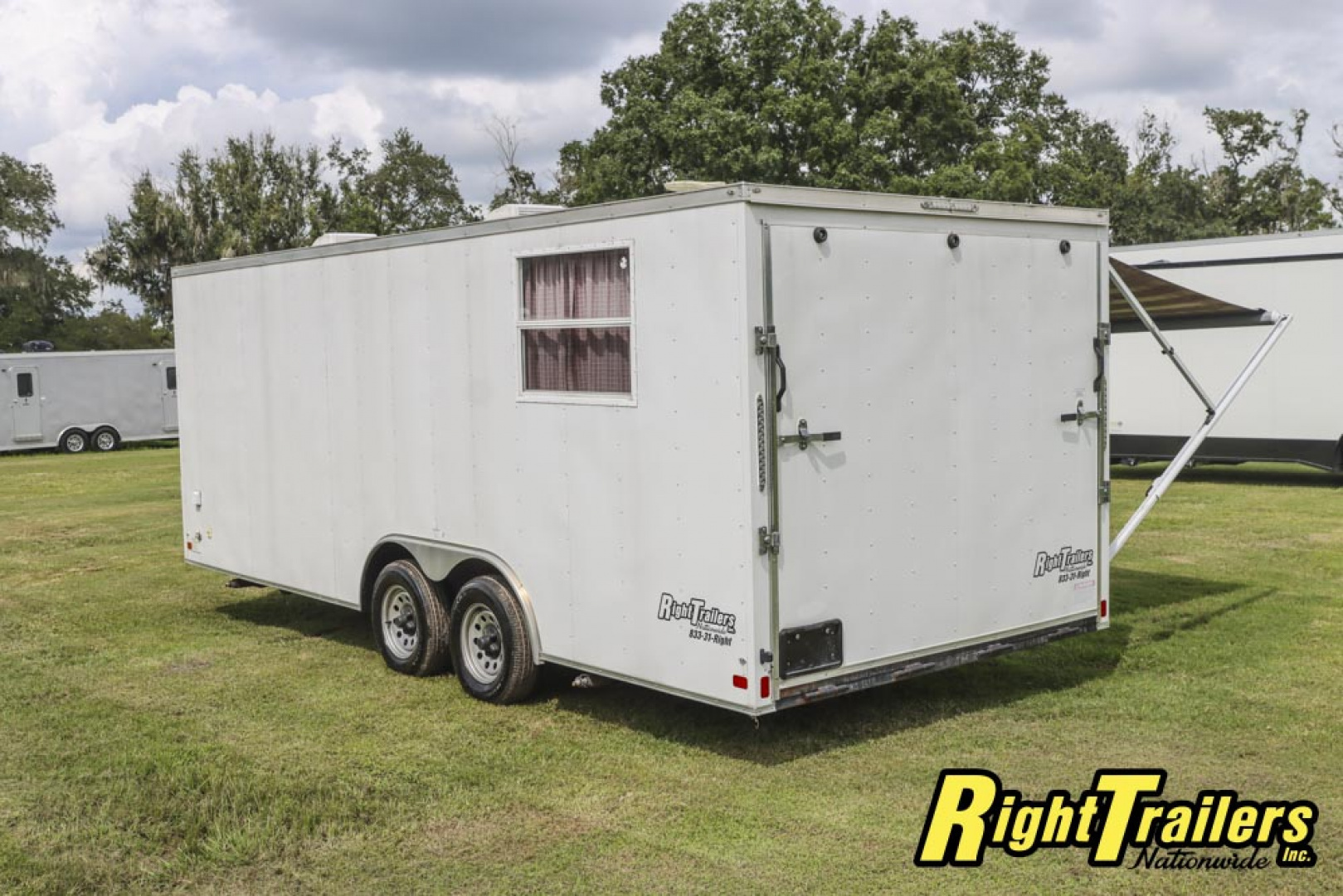 Used 2022 Peach Cargo 8.5X20 CARGO TRAILER