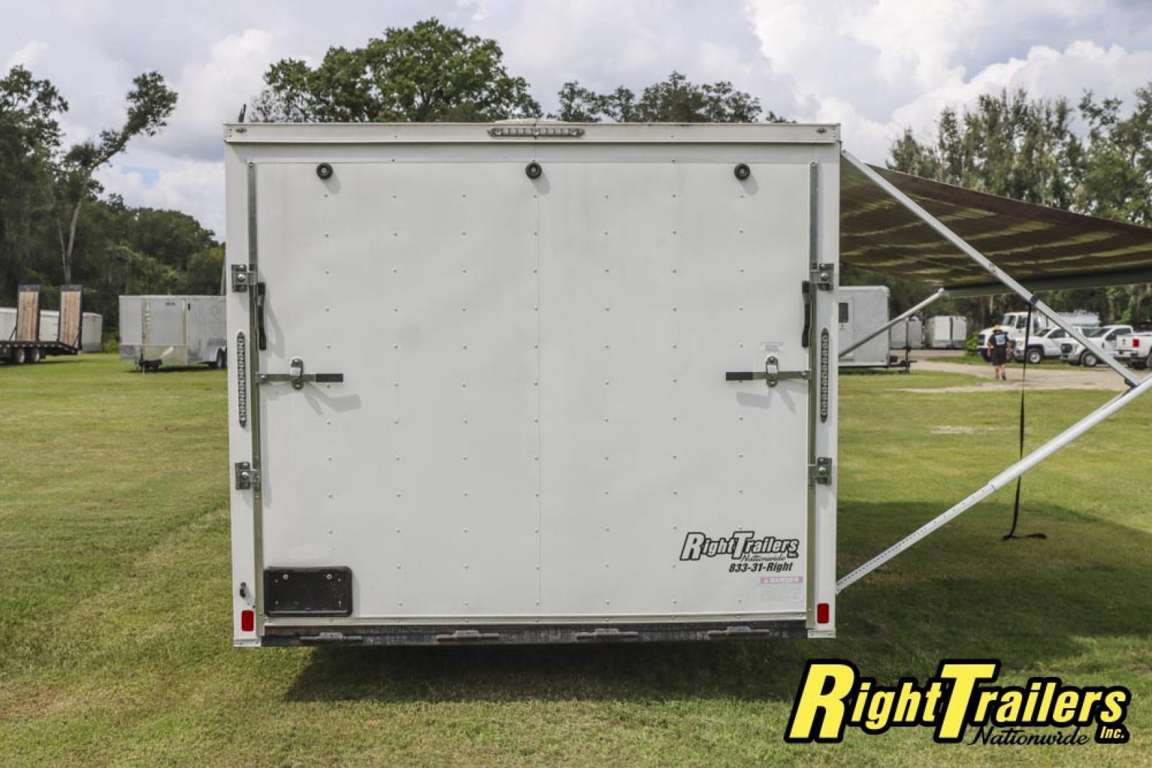 Used 2022 Peach Cargo 8.5X20 CARGO TRAILER