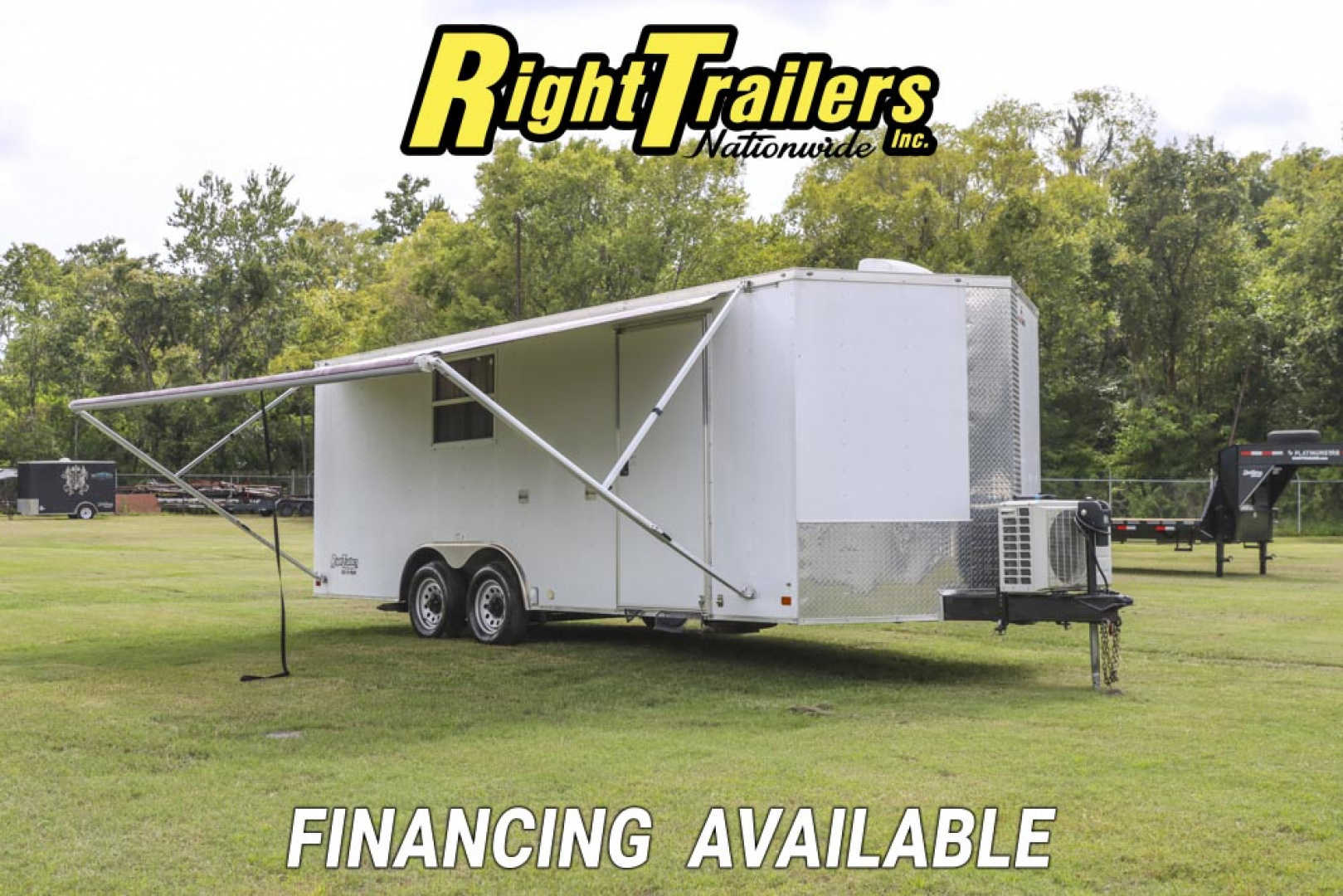Used 2022 Peach Cargo 8.5X20 CARGO TRAILER