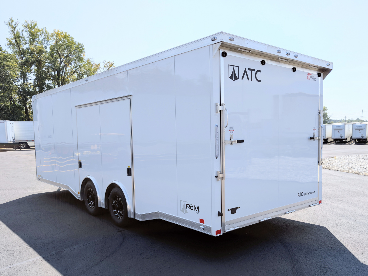 New ATC 24' Rom 400 Aluminum Car / Racing Trailer