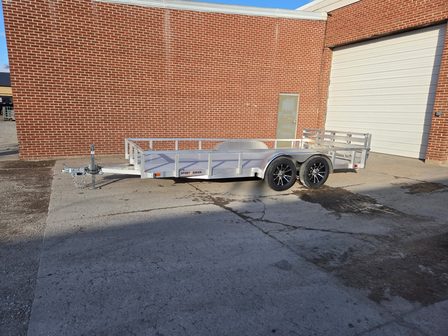 New 2026 Sport Haven AUT716TD 83x16 Utility Trailer