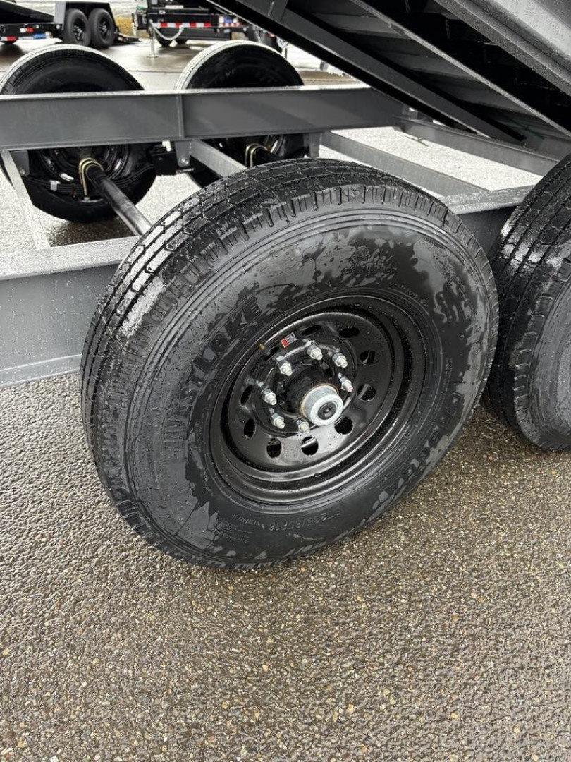 New DUMP 2026 Diamond C Trailers LPT207 82X14 LOW PROFILE 14K Dump Trailer CEMENT GRAY