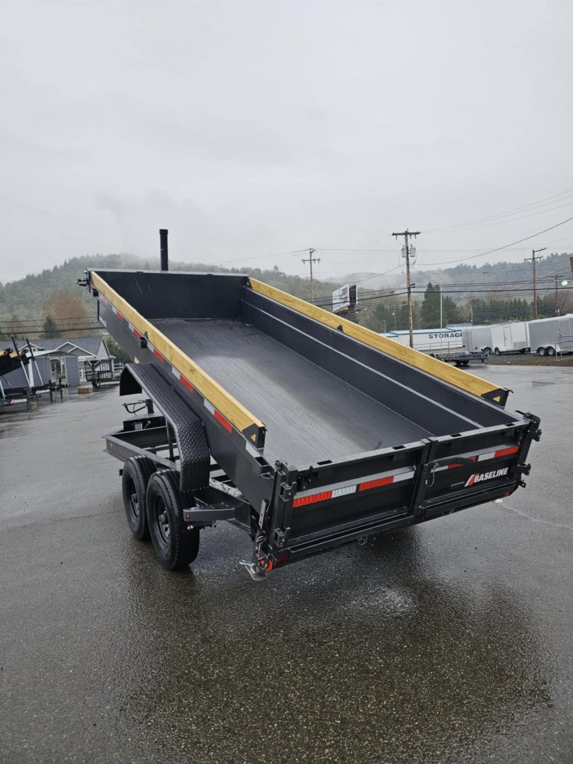 New DUMP 2026 Diamond C Trailers LPT207 82X14 LOW PROFILE 14K Dump Trailer CEMENT GRAY