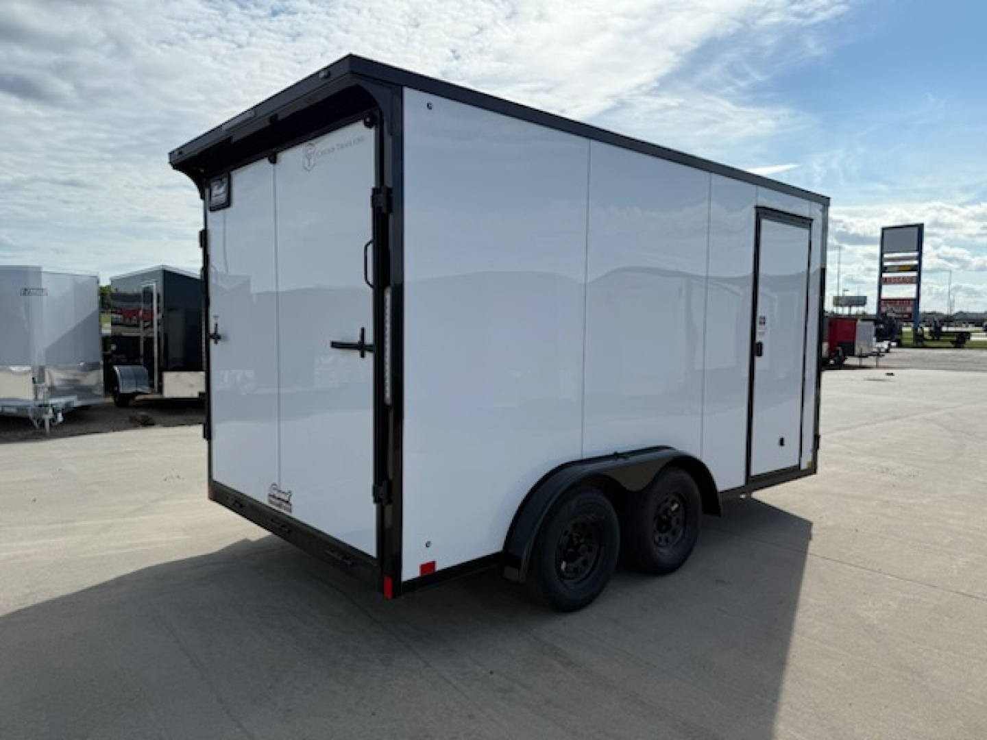 New 2026 Cross Trailers 7.5 x 14 TA ALPHA Cargo / Enclosed Trailer