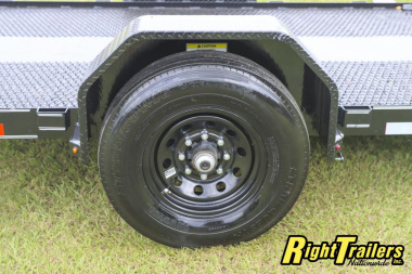 Used 2025 6.8X10 DP Platinum Star SCISSOR LIFT Tilt Trailer