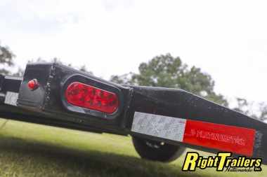 Used 2025 6.8X10 DP Platinum Star SCISSOR LIFT Tilt Trailer