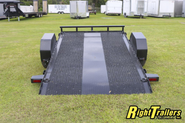 Used 2025 6.8X10 DP Platinum Star SCISSOR LIFT Tilt Trailer