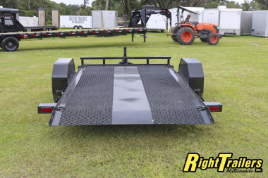 Used 2025 6.8X10 DP Platinum Star SCISSOR LIFT Tilt Trailer