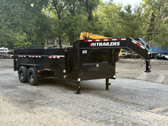 New 2026 PJ Trailers 83  x 16' HD Low-Pro (DE) 24K GVWR Dump Trailer