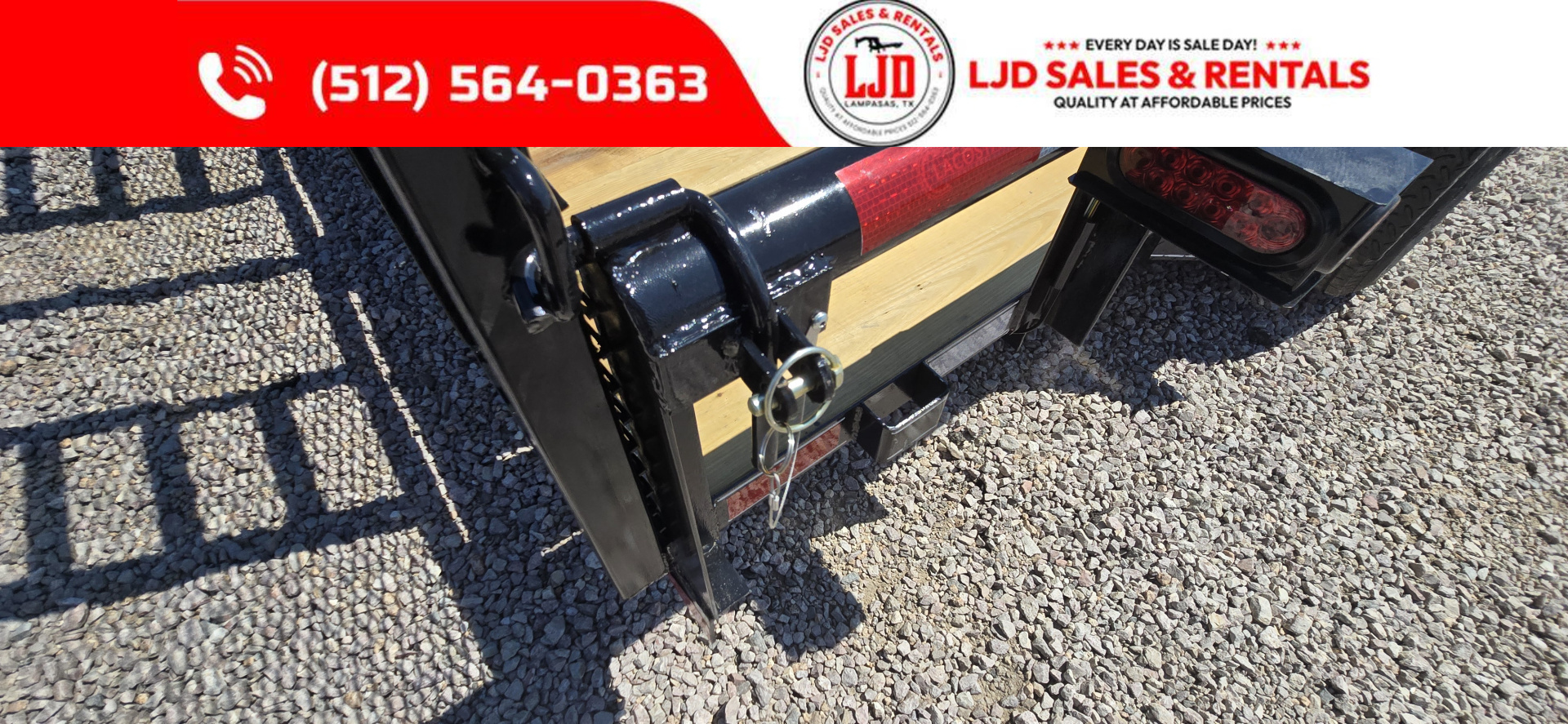 New 2025 Lacosta - Utility Trailer 83" x 16' Brakes - Gate