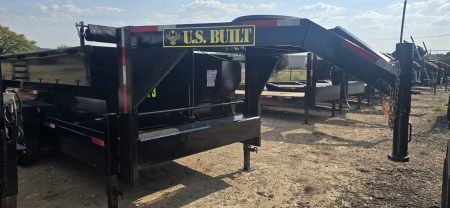 New 2026 US Built - Gooseneck Dump Trailer 16K GVWR