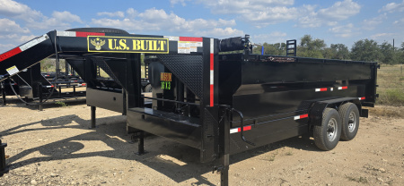 New 2026 US Built - Gooseneck Dump Trailer 16K GVWR