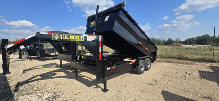 New 2026 US Built - Gooseneck Dump Trailer 16K GVWR