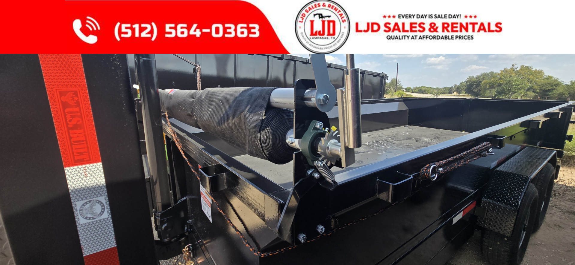 New 2025 - US Built - Gooseneck Dump Trailer 16 x 2 - 16K GVWR