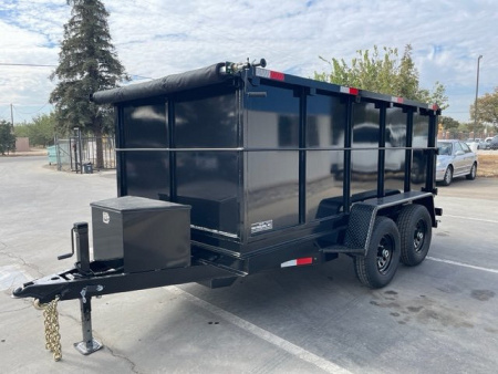 New 2025 TRU 6'x12'x4' Single Ram Dump Trailer