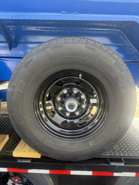 New Sure-Trac 82x14 HD LowPro Dump, Royal Blue