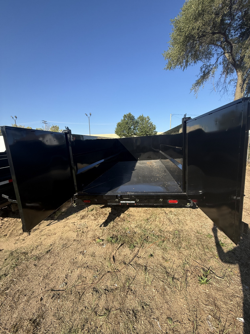 New Sure-Trac 7x14  17.6 pro series dump with tarp kit 4' sides