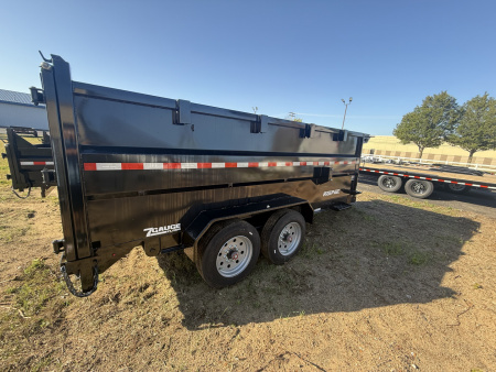 New Sure-Trac 7x14  17.6 pro series dump with tarp kit 4' sides