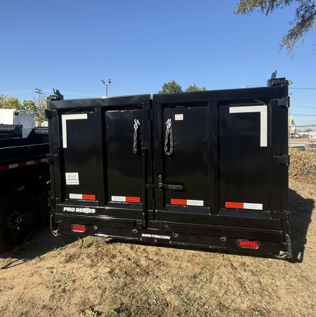 New Sure-Trac 7x14  17.6 pro series dump with tarp kit 4' sides