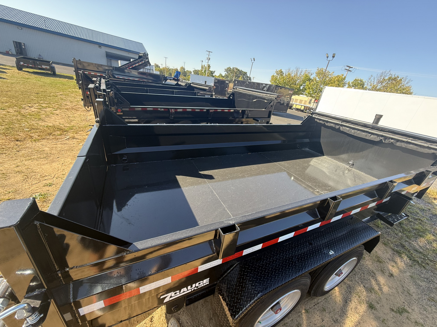 New Sure-Trac 7x14 17.6 k pro series dump tarp an jacks