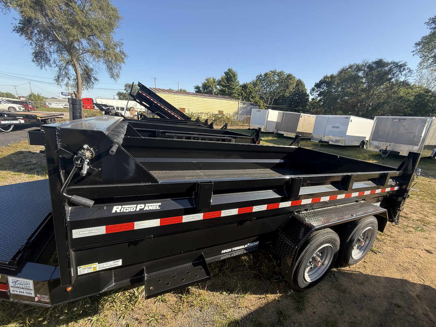 New Sure-Trac 7x14 17.6 k pro series dump tarp an jacks