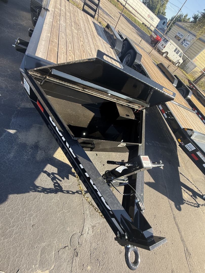 New Sure-Trac 7x17+3 17.6k pro series equipment trailer