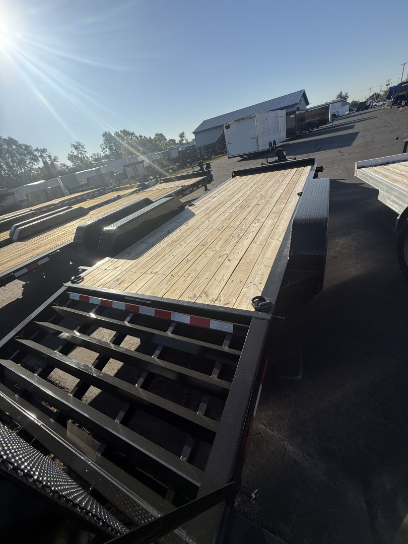 New Sure-Trac 7x17+3 17.6k pro series equipment trailer