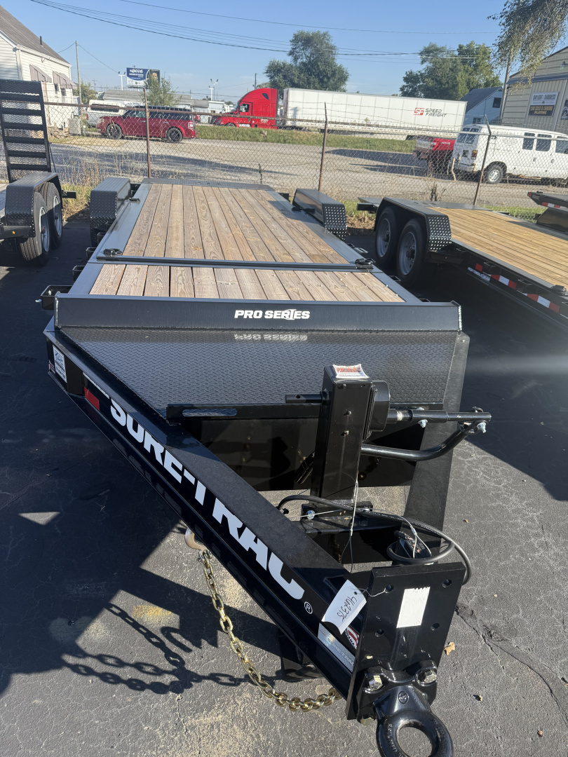 New Sure-Trac 7x18+4 22k tilt equipment trailer with stop valve