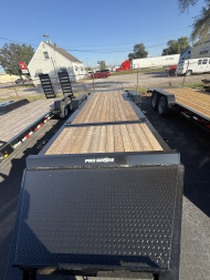 New Sure-Trac 7x18+4 22k tilt equipment trailer with stop valve