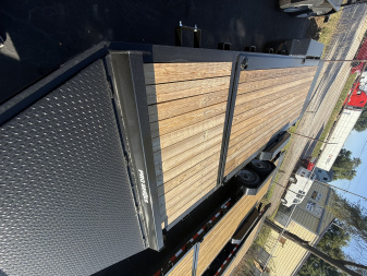 New Sure-Trac 7x18+4 22k tilt equipment trailer with stop valve